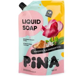 Мило рідке PINA™ “Магнолія та сандал”
