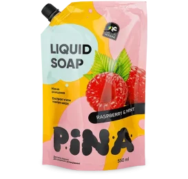 Мило рідке PINA™ “Малина та м’ята”